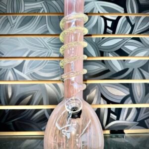 Spiral Pink Bong