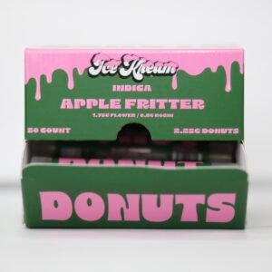 Icecream Donut- Apple Fritters Indica Hashhole